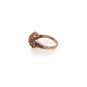 Bague de fiançailles et de mariage en diamant naturel blanc véritable de 0,84 ct, taille ronde, pour femmes, argent sterling 925, bijoux fins, vente en gros - Product Image 3