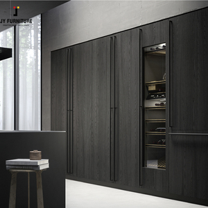 Armoires de cuisine modulaires en contreplaqué de style shaker, design européen, avec charnières, garantie 5 ans, prix de gros abordable, projet JY - Product Image 4