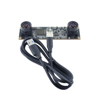 Module de caméra binoculaire synchrone USB 3.0 1MP 720P à double objectif pour vision industrielle, stéréo, VR, mesure de distance 3D, reconstruction 3D, 30fps fixe