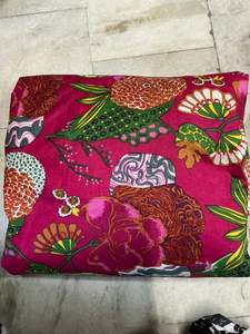 Hand Block Printed Cotton Running Fabric Yard Eco-Friendly Organic Lightweight Soft <b>Breathable</b> for Bags Curtains Dressmaking - Product Image 6