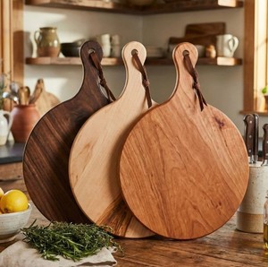 Handmade Wooden Cutting <b>Board</b> Natural Wood Kitchen Chopping <b>Board</b> Wholesale Dining Serving Tableware - Product Image 3