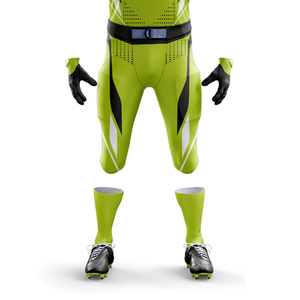 Nouveaux meilleurs uniformes de football américain 2026 à manches courtes, séchage rapide, uniformes de football personnalisés par sublimation pour équipes, en promotion - Product Image 6