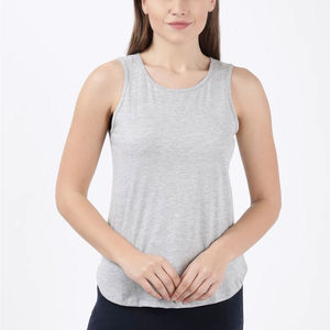 Débardeur pour femmes OEM, débardeurs décontractés sans manches pour femmes, débardeurs de sport, séchage rapide, respirant, coupe ajustée - Product Image 4