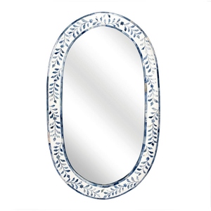 Bone Inlay <b>Wall</b> <b>Mirror</b> with Intricate Artisan Craftsmanship Decorative Vanity and Accent <b>Mirror</b> for Living Room - Product Image 6