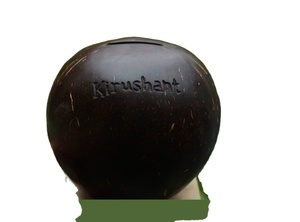 Khác thường vỏ dừa thủ công mỹ nghệ độc đáo khuyến mại móc khóa và Carabiners - Product Image 4