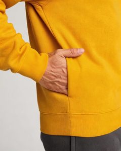 Nouveau design 2026 – Sweat-shirt polaire demi-zip pour homme, couleur jaune, coupe oversize, col montant, fermeture éclair quart de tour, en promotion - Product Image 5