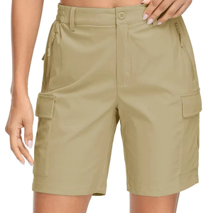 Shorts de bain décontractés sublimés en polyester, élégants et polyvalents, pour l'été et toutes les saisons, flexibles, pour la randonnée, pour femmes - Product Image 1
