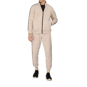 Conjunto Deportivo de Alta Calidad 100% Algodón para Hombre, Sudadera con Capucha y Pantalones de Chándal para Invierno, Unisex - Product Image 1
