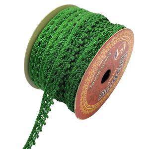 Ruban de dentelle en gimp métallique argenté, pour bricolage, mariage, artisanat, ruban de dentelle pour couture, costume - Product Image 1