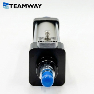 TEAMWAY BNB50 ซีรีส์ กระบอกสูบล็อคเพื่อความปลอดภัยด้านหน้า ป้องกันการตกกระแทก กระบอกสูบลมอะลูมิเนียมอัลลอยด์ความแข็งแรงสูง - Product Image 4