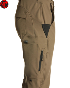 Pantalones de Caza de Camuflaje, Poliéster/Algodón, Impermeables, Transpirables, Antiestáticos, para Caza al Aire Libre, Otoño, OEM, ODM - Product Image 4
