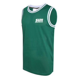เสื้อบาสเก็ตบอลตาข่ายสำหรับผู้ชาย ราคาถูกจากโรงงาน ลดราคาช่วงซัมเมอร์ รับออกแบบโลโก้ แห้งเร็ว ระบายอากาศได้ดี คุณภาพสูง - Product Image 1