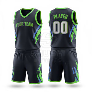 Uniformes de Baloncesto Personalizados con Serigrafía de Alta Calidad, Conjuntos sin Mangas Ligeros, 100% Poliéster Transpirable - Product Image 4