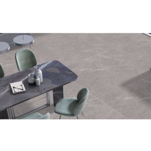 Azulejo de pared de porcelana esmaltada tallada 600x1200 de gran formato con textura de lujo para paredes interiores de bienes inmuebles comerciales - Product Image 3