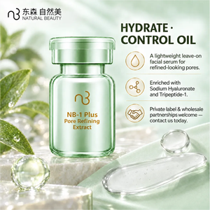 Siero Viso Naturale per Minimizzare i Pori con Ialuronato di Sodio, Centella Asiatica e Tripeptide-1, Idratante e Rassodante - Product Image 5