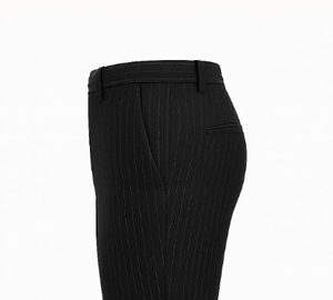 <b>Men</b> <b>Pinstripe</b> Formal <b>Trousers</b> Business Office Suit Pants - Product Image 3