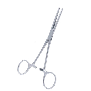 Pinces hémostatiques robustes en acier inoxydable avec mécanisme de verrouillage à cliquet pour procédures médicales - Product Image 2