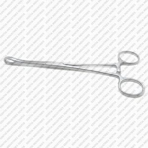 Pinzas veterinarias Foerster para esponjas, 8 pulgadas, rectas, dentadas, para apósitos quirúrgicos, de acero inoxidable, OEM, certificado CE - Product Image 4