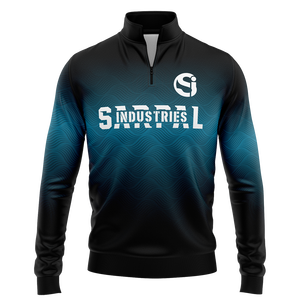 Sudadera de cuello alto para hombre, jersey con media cremallera, sudadera de manga larga con cremallera 1/4 para hombre - Product Image 1