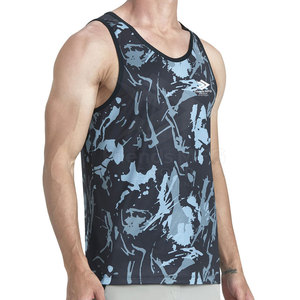 OEM Service Latest Design Oversize Casual Knitted 100% Cotton Breathable Quick Dry Eco-Friendly <b>Plus</b> <b>Size</b> Men Tank <b>Top</b> <b>Low</b> Price - Product Image 5