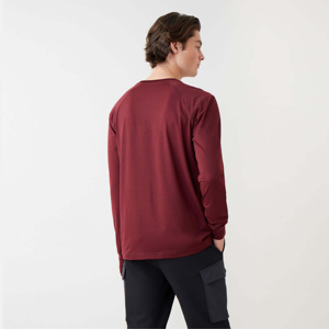Custom Men's Heavy Cotton Long Sleeve T-Shirt Design Your Own <b>Thermal</b> T-Shirt <b>Top</b> Trendy Product Long Sleeve t Shirts For Men - Product Image 3
