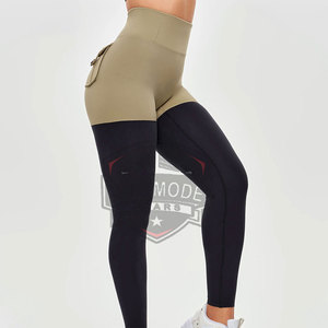New Arrival Women <b>Legging</b> High Quality Elastic Waist Solid <b>Pattern</b> Breathable Quick Dry Eco-Friendly for Online Sale - Product Image 5