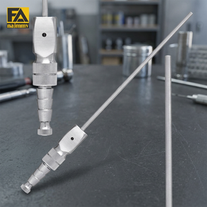 Tube d'aspiration pour chirurgie orthopédique et arthroscopie F.A Najmmy, instrument manuel de classe I certifié CE, logos et designs personnalisés - Product Image 3