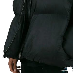 Chaqueta de Invierno para Hombre, Acolchada, Corta, con Cierre, de Alta Calidad, para Exteriores, con Logotipo Personalizado OEM, Resistente al Viento - Product Image 4