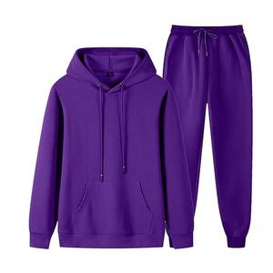 Nuevo Chándal Deportivo Casual de Invierno 2026 para Hombre, Personalizado, Elegante, de Color Sólido, Transpirable, de Poliéster, con Capucha, Talla Grande, Cintura Elástica - Product Image 5