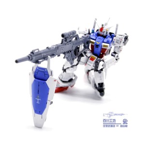 Kit de mise à niveau de fusil longue portée à l'échelle 1/144, ensemble d'accessoires personnalisés pour pièces de présentation de modèles de robots HG RG (modèle non inclus) - Product Image 4
