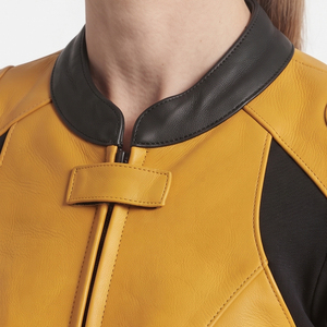 Uniforme de Cuero para Motociclismo para Mujer, Traje de Cuero de Una Pieza para Deportes de Motor, Traje de Motociclismo de Piel de Vacuno Premium para Mujer - Product Image 5