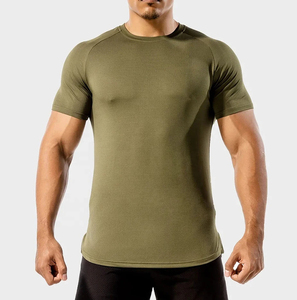 Diseña Tu Propia Camiseta Deportiva Transpirable de Secado Rápido para Hombre, de Manga Corta, con Ajuste Muscular - Product Image 1
