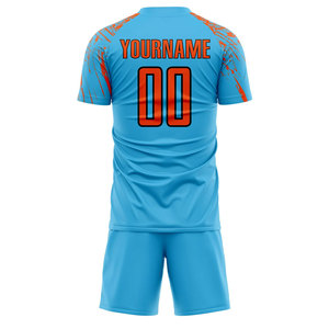 Polyester Material Soccer Uniform Custom Color High Quality Breathable Soccer Uniform For <b>Men</b> And Women - Product Image 2