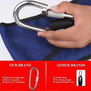 Correas de nailon de alta resistencia para abdominales, barra de tracción, eslingas abdominales colgantes, entrenamiento de fuerza del core, equipo de gimnasio en casa, acolchado antideslizante para piernas - Product Image 5