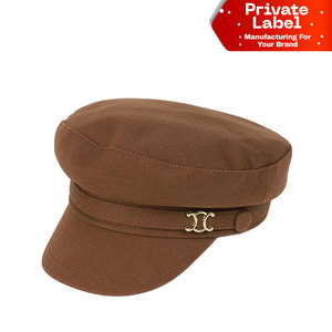 Casquette Fiddler Vintage en Gros Direct Usine, Chapeau Marinier Plat, Faible MOQ, Casquette Fiddler Personnalisée, Visière de Pêcheur Vierge en Gros - Product Image 1