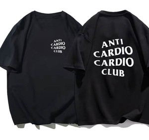 T-shirt décontracté pour femme, coupe ajustée, 100 % coton, mi-long, col rond, grande taille, manches courtes, anti-plis, séchage rapide, compressé - Product Image 6