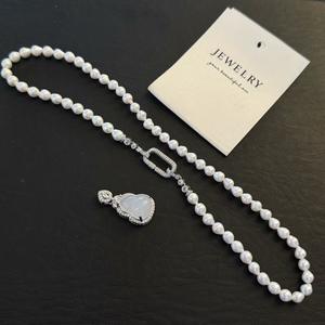 Pendentif Bouddha baroque en eau douce, bijoux naturels polyvalents avec collier en perles tempérées - Product Image 3