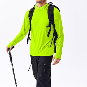 Chemises de pêche décontractées personnalisées avec capuche, légères, à manches longues, respirantes, protection UV, fabricant Pakistan, fournisseur OEM - Product Image 3