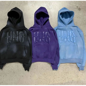 Sudadera con Capucha Personalizada con Logotipo en Relieve, Unisex, Estilo Urbano, Manga Larga, Invierno, Corte Regular, Peso Medio, Informal - Product Image 1