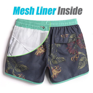 Custom Swim Shorts Quick Dry Anti-UV Protection Breathable Beach Swim <b>Trunks</b> <b>Mens</b> OEM Pakistan Export Manufacturer Supply - Product Image 5