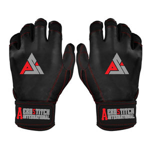 ถุงมือตีเบสบอลแบบมืออาชีพสำหรับตำแหน่งแคชเชอร์ หนังพรีเมียม ขนาดสั่งทำได้ ใช้ได้ทั้งชายและหญิง สีและโลโก้ปรับแต่งได้ - Product Image 1