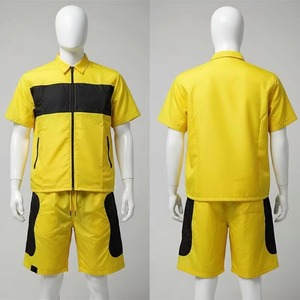 plus size windbreaker <b>set</b> Eco-Friendly Breathable short sleeves short length Polyester/Nylon windbreaker <b>set</b> - Product Image 4