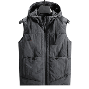 Chaqueta Softshell Personalizada de Invierno para Hombre con Chaleco de Forro Polar, 100% Poliéster, Chaleco Acolchado Cortavientos - Product Image 1