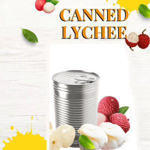 Prix direct usine Lychees en conserve export standard 565g x 24 boîtes par carton & Vente en gros en vrac - Product Image 1