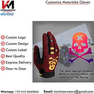 Customized Logo Motocross MTB <b>Gloves</b> Bulk Wholesale Professional DH BMX Racing <b>Gloves</b> <b>Touchscreen</b> Off-Road Protective Gear - Product Image 6