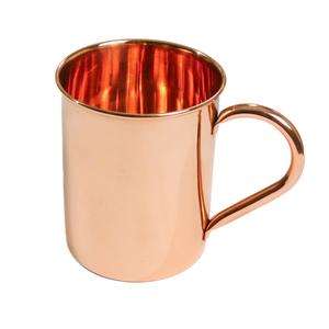 Mug à Moscow Mule en cuivre naturel, vaisselle de bar en cuivre durable, fabriqué et fourni par un fabricant indien. - Product Image 4