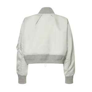 <b>Women's</b> Fashion <b>Bomber</b> <b>Jacket</b> with Modern Silhouette Comfortable Fit Front Zipper Utility Pockets Versatile Outdoor and Urban - Product Image 2