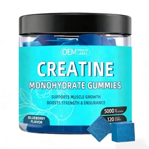 Integratori Pre-Allenamento 4 mg Creatina Monoidrato Gommosa Energetica Integratori di Creatina in Polvere - Product Image 1