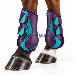 Bottes d'équitation respirantes offrant une couverture confortable, une mobilité flexible et une fermeture facile pour les chevaux actifs - Product Image 5