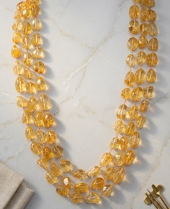Elegante Collar de Cuentas de Ámbar de Varias Capas para Mujer, Joyería Clásica de Moda India, Collar en Capas para Bodas y Fiestas - Product Image 5